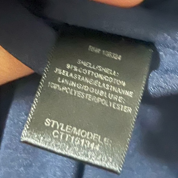 Halston Heritage Navy Halter Dress, Midnight size NWOT Size 2 - Picture 5 of 11